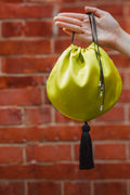 Tassel Pochette in Chartreuse