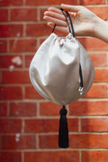 Tassel Pochette in Ballet Slipper